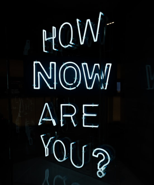 An Electronically-Powered Question, “How Now Are You